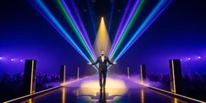 לא רק מחשבות איך תאורה, מוזיקה ואפקטים יוצרים מופע אמן חושים טוטאלי